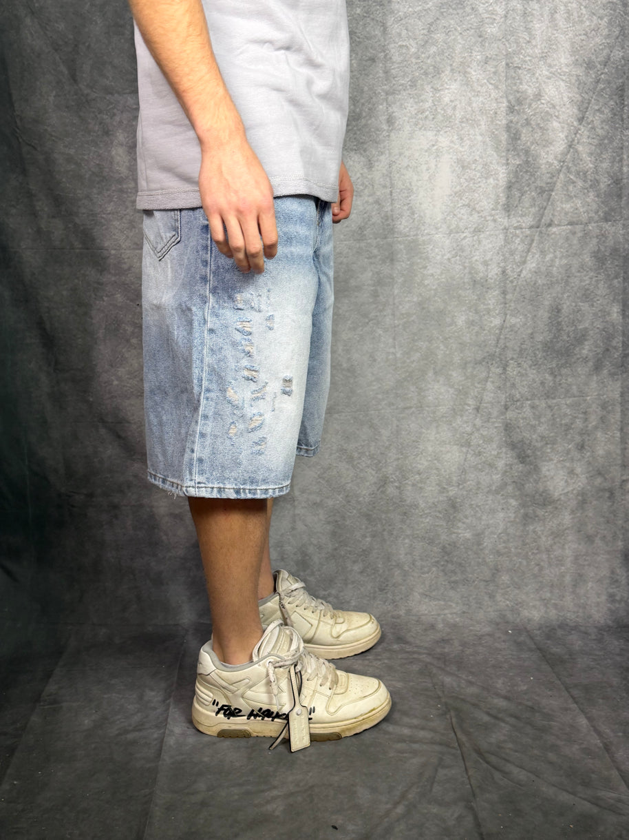 Shorts Strappato Washed