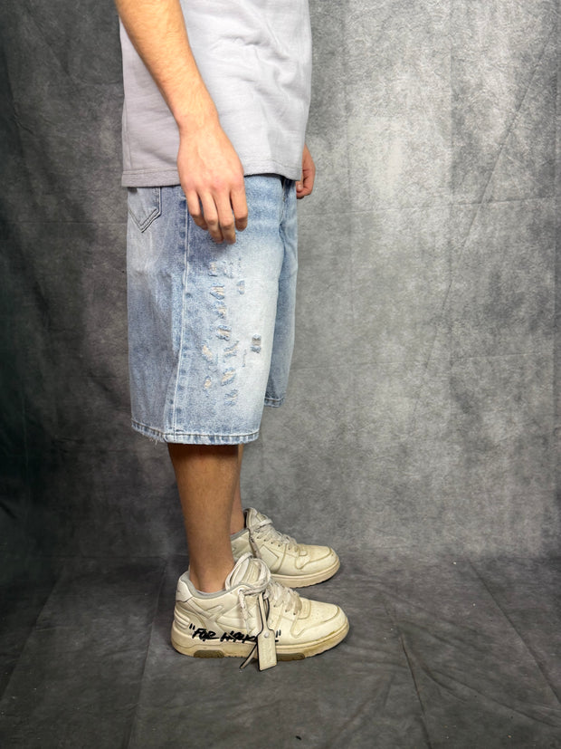 Shorts Strappato Washed