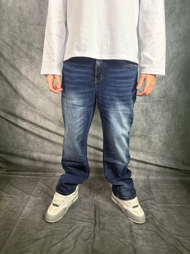 Jeans Baggy Fit Blue Washed