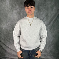 Felpa Boxy Fit Grigio Nike