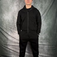 Coordinato Tuta Zip con Cappuccio