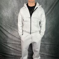 Coordinato Tuta Zip con Cappuccio