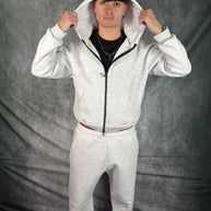 Coordinato Tuta Zip con Cappuccio